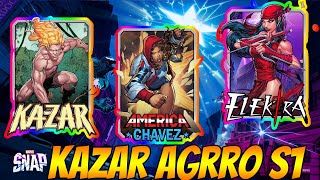 90% WIN RATE / KAZAR AGRRO / SERIES 1 / STARTER DECK / MARVEL SNAP