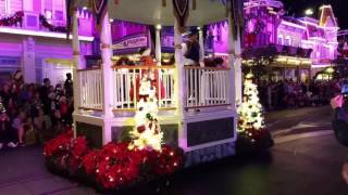 Walt Disney World Mickeys very merry Christmas party parade 2016