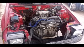 1986 Honda Prelude B Swap Pt. 2