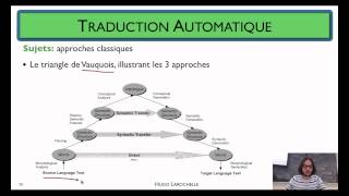 Traitement automatique des langues [7.4] Traduction automatique - approches classiques