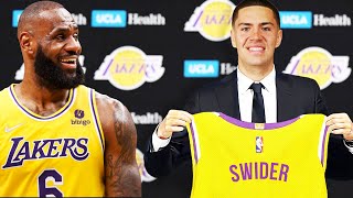 Lebron James' New Favorite Teammate, COLE SWIDER 🎯 SHARPSHOOTING, Is SHOCKING The Lakers 🔥