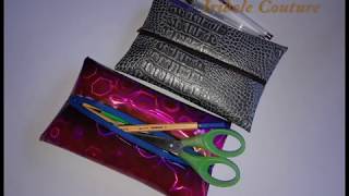 Iribole Couture: comment coudre une trousse à crayons