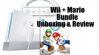 Wii + Mario Kart Edition Unboxing!