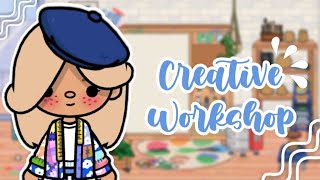 Creative Workshop🖼🌿 [aesthetic design] Toca Life World🌏