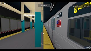 BMT Subway: Brooklyn bound R46 (Q) train @ Times Square-42nd St