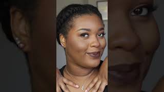 Holiday Makeup for Black Women #fallmakeuplook #holidaymakeup #makeupforblackwomen #makeupshorts