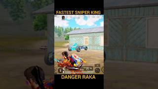 😨Real classic gameplay  fastest sniper💥King of DANGER RAKA💀#shorts #trending #bgmi #pubg #shortfeed