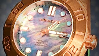 #aragonwatch #watchwatching Parma 2 nh35 mother of pearl dial