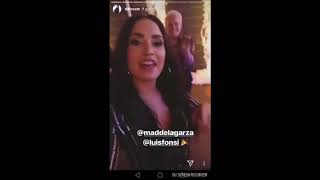 DEMI LOVATO SINGING  ÉCHAME LA CULPA LIVE!!!