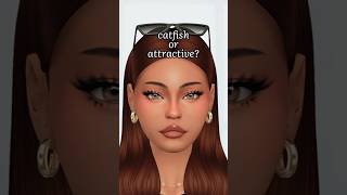 catfish or attractive?? how many did you get right?😳 #sims4 #thesims4 #sims #shorts