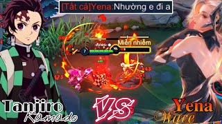 Cầm Yan Tanjiro Solo Với Chính Tướng Tủ Yena Của Mình , Best Yan Phải Có Skin Này | TOP 1 Yena