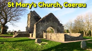 St Mary's Church, Caerau, Cardiff - 4K Drone Footage