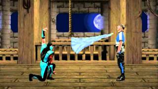 Mortal kombat animation - Sub-Zero's flying ice spike