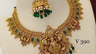 One gram gold jewellery collections 😜😜😜|for orders WhatsApp no 8977508109