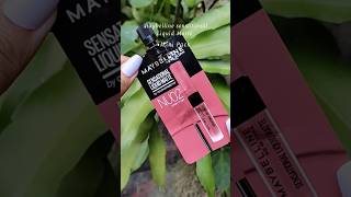 Maybelline Mink lipstick pack🖤✨ #bloggers #vlog #skincare  #lipstick #shortsvideo