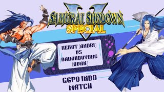 Samurai shodown V match, Kebot (andri) vs Badakduyung (ovan), GGPO Indonesia