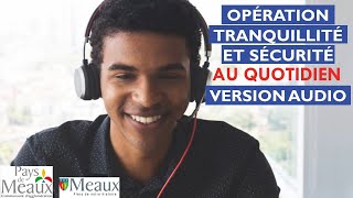 Ma Tranquillité au Quotidien : enregistrement audio