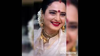 Bollywood actors beautiful Rekha#💕❤️ YouTube short#trending#viral video#shorts fea