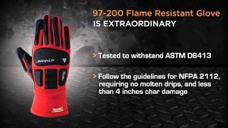 Перчатки Ansell. New Ansell ActivArmr Flame Resistant Gloves