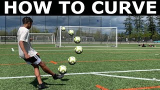 How to Curve a Soccer Ball | Shoot Like Messi!