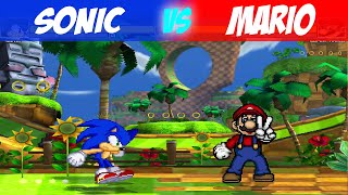 Mugen 2022 Sonic vs Mario Ikemen Frontiers