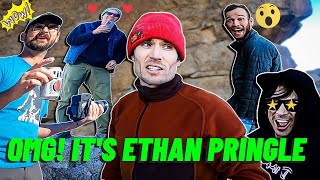 Ethan Pringle Swarmed By Fanboys - A Joshua Tree Bouldering Story