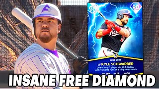 FASTEST WAY to UNLOCK 98 Diamond KYLE SCHWARBER! MLB The Show 21 June Player of the Month