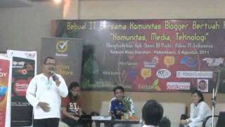 Sesi Tanya Jawab Moderator Bang Fiko