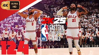 NBA 2K25 =My Career= [PC] (4K) EP124 {Playoffs: Eastern Conference Finals} Game 1 {Pacers @ Bulls}