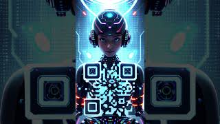 AI Anime Robot QR Code Art 🤖