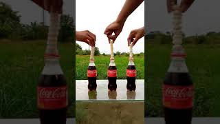 eksperimen Coca Cola Vs Mentos #shorts