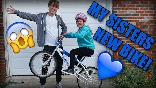 BUYING MY LITTLE SISTER A NEW BIKE! (SEBIKES RIPPER!)