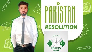 Pakistan Resolution | Lahore Resolution 1940 | قرارداد پاڪستان.