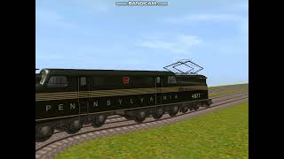 PRR GG1 vs AEM-7 vs E60CP Racing Trainz