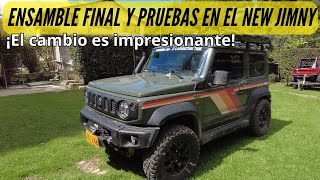 Suzuki New Jimny Pruebas finales con las relaciones 6.5:1 de Trail Gear