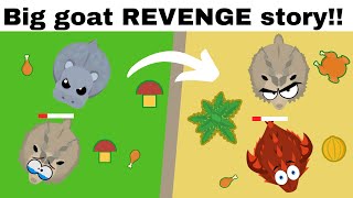 GETTING BIG GOAT TWICE IN A ROW || EPIC REVENGE STORY IN MOPE.IO