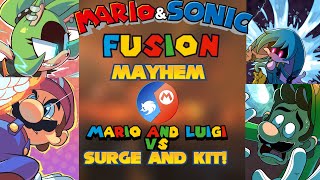 Theme of Mario and Luigi VS Surge and Kitsunami! (Mario and Sonic: Fusion Mayhem!!)⚡🌊⚡