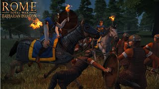 The Battle of Badon Hill: Rome Remastered Barbarian Invasion Walkthrough