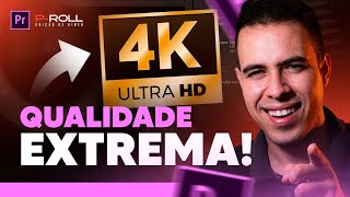 Como RENDERIZAR (EXPORTAR) um VÍDEO em 4K no ADOBE PREMIERE 2022