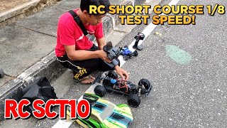 TEST SPEED RC SCT10 DAN MJX TERBARU! SPEEDNYA GILA SEMUA!