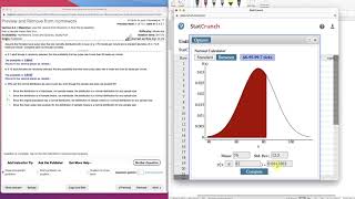 2021 Statcrunch Central Limit Theorem