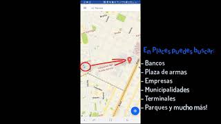 App de Geodir Maps - Ubicación con GPS