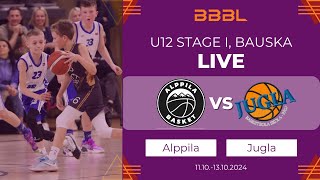 Jugla 2013 vs Alppila Basket 2013 | BBBL Boys U12