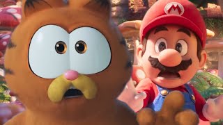 Mario Meets Garfield (Chris Pratt version and F**king cute)