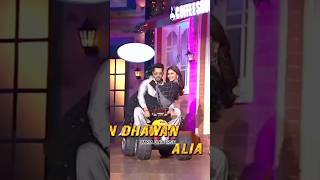 Varun Dhawan and Alia Bhatt's entry in The Kapil Sharma Show| #varia