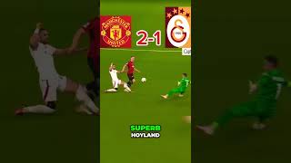 Man United vs Galatasaray UCL Highlights! 2-3 Thriller ⚽🔥 #manutd #galatasaray #ucl #highlights