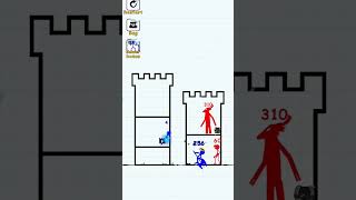 Monster Tower : Stick Hero War | Level - 43.2 | #viral #shorts #games #funny #funnygame #shortsviral