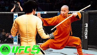 🐲 UFC5 Bruce Lee vs. Master Si Fa UFC 5 - Super Fight 🐲