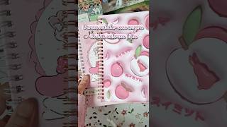 Uma compra de dois cadernos fofíssimos #papelariafofa #papelaria #sanrio #kawaii #mymelody