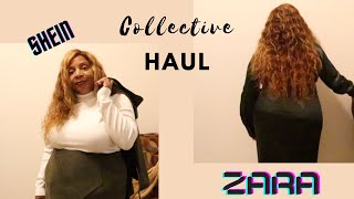 COLLECTIVE ZARA AND SHEIN TRY ON HAUL 2020|CLASSIC CEE|CARMEN #SHEIN #ZARA #PLUSSIZEFRIENDLYMAYBE